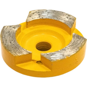 Diamond-grinding wheel screed Ø 44mm (3 parts)