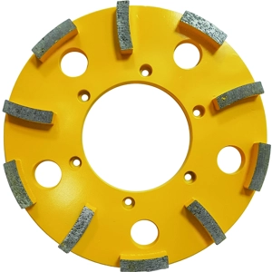 Diamond-grinding wheel screed (yellow), Ø 235 mm (for EBS 235.1)